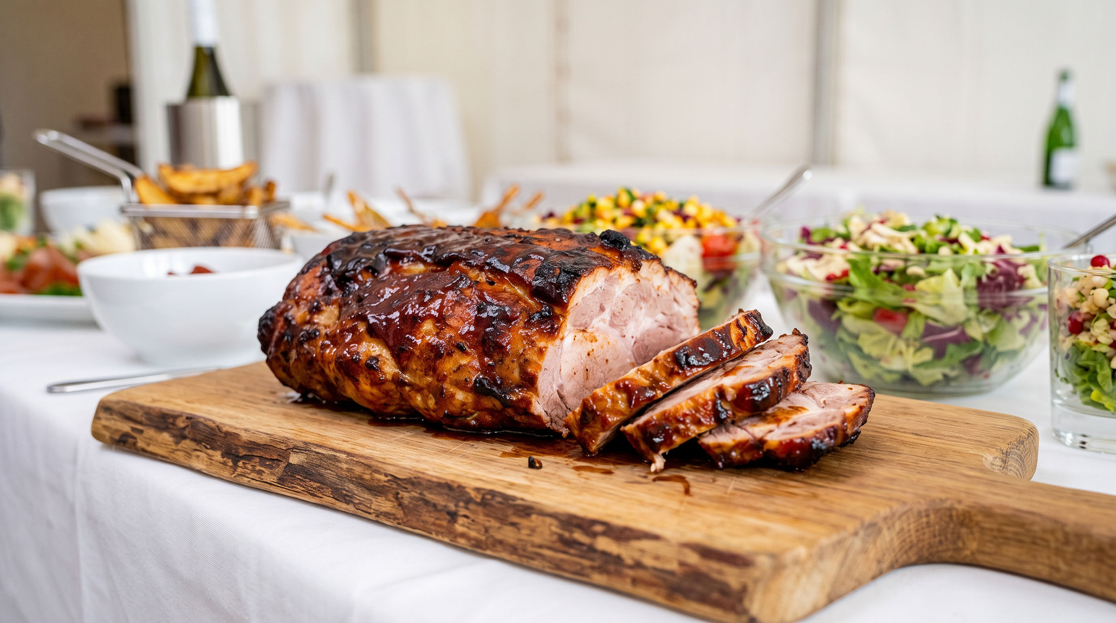 BBQmarinert svinenakke